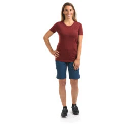 Bergfreunde.de - Women's Merino150 Bergfreunde Outline T-Shirt - T-shirt En Laine Mérinos -Plein Air Équipement Magasin bergfreundede womens merino150 bergfreunde outline t shirt t shirt en laine merinos detail 9
